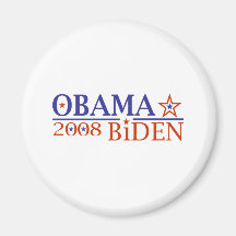 Obama Biden 08 Fridge Magnets