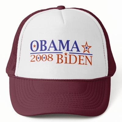 Obama Biden 08 Mesh Hat by worldsfair