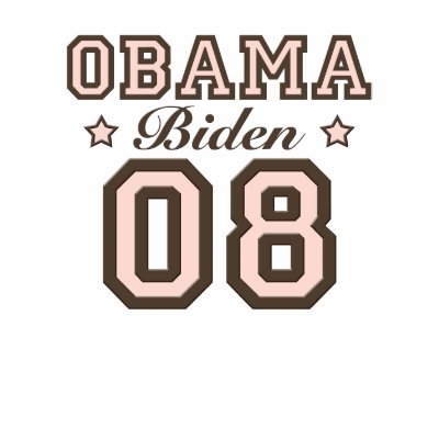 Obama Biden 08 Long Sleeve Tee Shirt by DemocraticTeesGifts