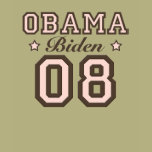 Obama Biden 08 Long Sleeve Tee Shirt
