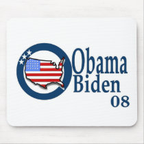 Obama Biden 08 Mouse Mats