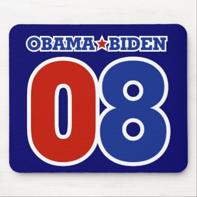 Obama Biden '08 Mouse Pads by DeluxeWear