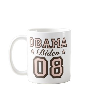 Obama Biden 08 Mug by DemocraticTeesGifts