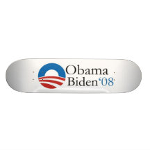Obama Biden '08 Skateboard