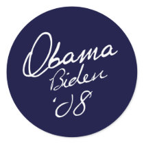 OBAMA / BIDEN 08 Sticker
