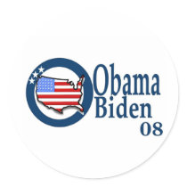 Obama Biden 08 Stickers