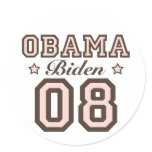 Obama Biden 08 Sticker