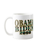 Obama Biden '08 Ticket Coffee Mugs