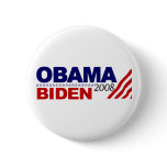 Obama Biden 2008 Pinback Button