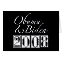 Obama Biden 2008 cards