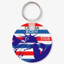 OBAMA, BIDEN, 2008 KeyChain