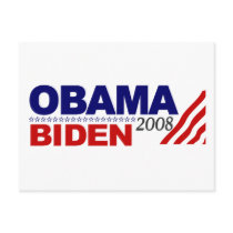 Obama Biden 2008 postcards