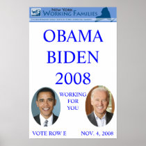 OBAMA BIDEN 2008 POSTER