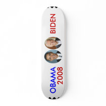 OBAMA BIDEN 2008 CUSTOM SKATEBOARD