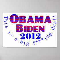 Obama Biden 2012 BFD Poster