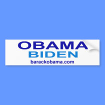 Obama Biden 2012 Bumper Sticker bumper stickers