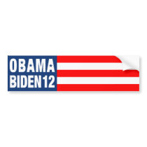 Obama Biden 2012 Bumper Sticker