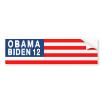 Obama Biden 2012 Bumper Stickers