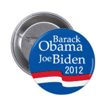 Obama - Biden 2012 Button