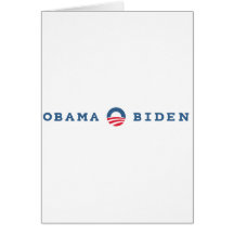 Obama / Biden 2012 Card