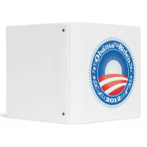 Obama Biden 2012 Circle 3 Ring Binder
