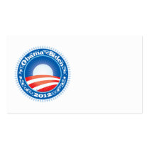 Obama Biden 2012 Circle Business Cards