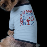 Obama - Biden 2012 cube pet clothing