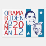 Obama Biden 2012 Cube yard signs