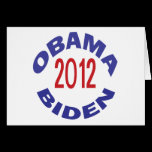 Obama - Biden 2012 Round cards