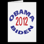 Obama - Biden 2012 Round cards
