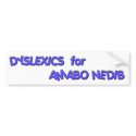 OBAMA BIDEN AMABO NEDIB BUMPER STICKER bumper stickers by ZENMONKEY OBAMA BIDEN AMABO NEDIB BUMPER STICKER bumper stickers