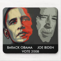 obama biden art copy , BARACK OBAMA     JOE BID... Mouse Mats