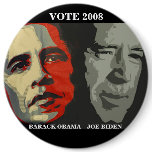 obama biden art copy , BARACK OBAMA    JOE BIDE... Button