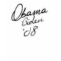 Obama Biden Autograph T-shirt