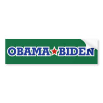 Obama - Biden bumper stickers