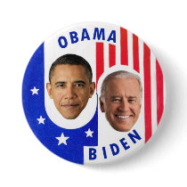 Obama Biden Pinback Button