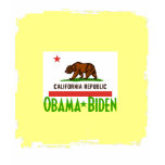 Obama Biden CALIFORNIA Tshirt