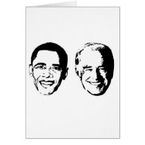 OBAMA / BIDEN cards by Politicaltshirts OBAMA / BIDEN cards