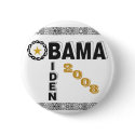 Obama Biden Celtic Design Button