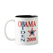 Obama Biden Cross 2008 Coffee Mugs