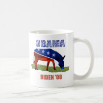 Obama Biden Democrat Donkey Mug