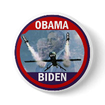 Obama Biden Drone Warriors Pin