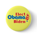 Obama Biden Elect Button by samappleby Obama Biden Elect Button