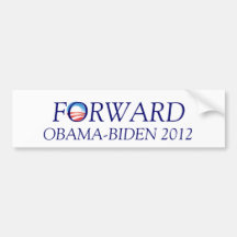 Obama Biden Forward Bumper Sticker