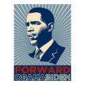 Obama Biden Forward Poster posters by HarryTerry Obama Biden Forward Poster posters