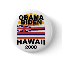 Obama Biden HAWAII Button
