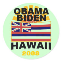 Obama Biden HAWAII Sticker