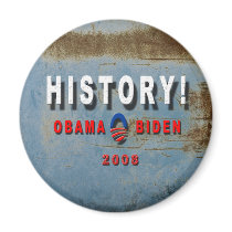 OBAMA BIDEN HISTORY MAGNET by OWL1998 OBAMA BIDEN HISTORY MAGNET