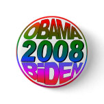 Obama/Biden in 2008 Button