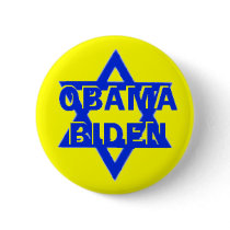 Obama Biden JEWISH Button buttons